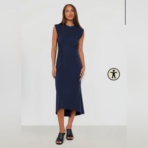 Modern citizen Lenox side ruched dress